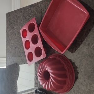 Nonstick Silicone Baking Cake mold, muffin mold